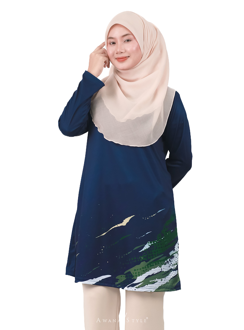 Taalia | Navy Blue