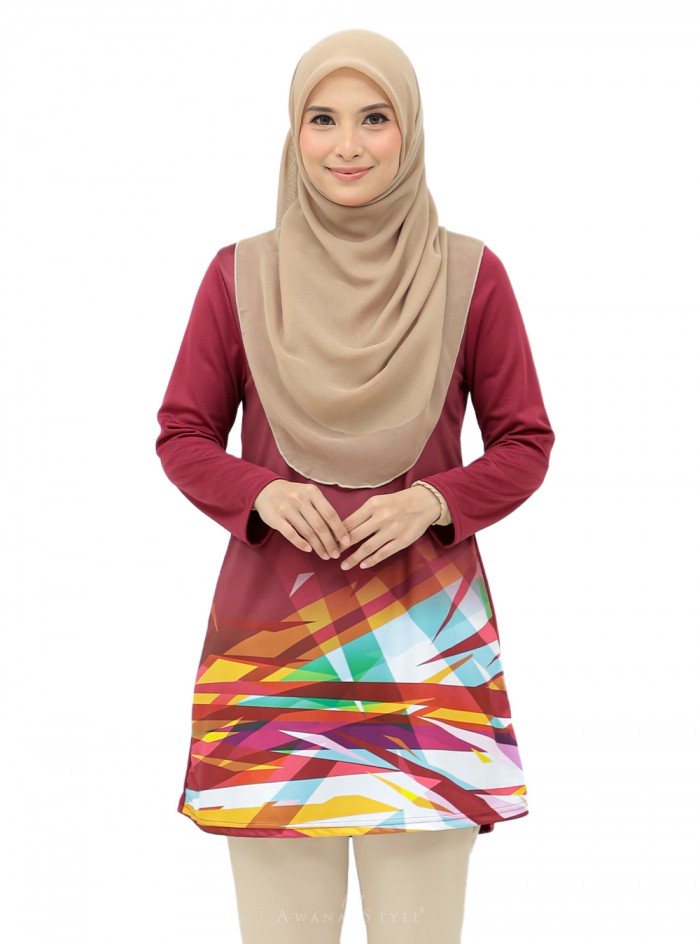 Tiara | Maroon