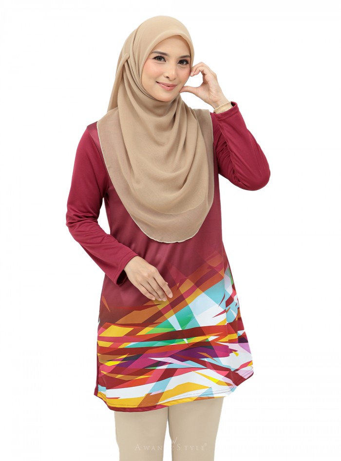 Tiara | Maroon