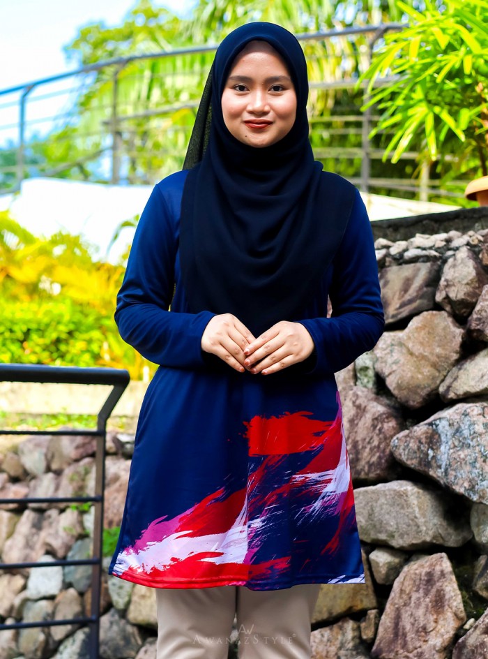 Alya | Navy Blue