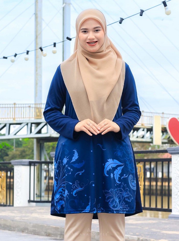 Nuha | Navy Blue