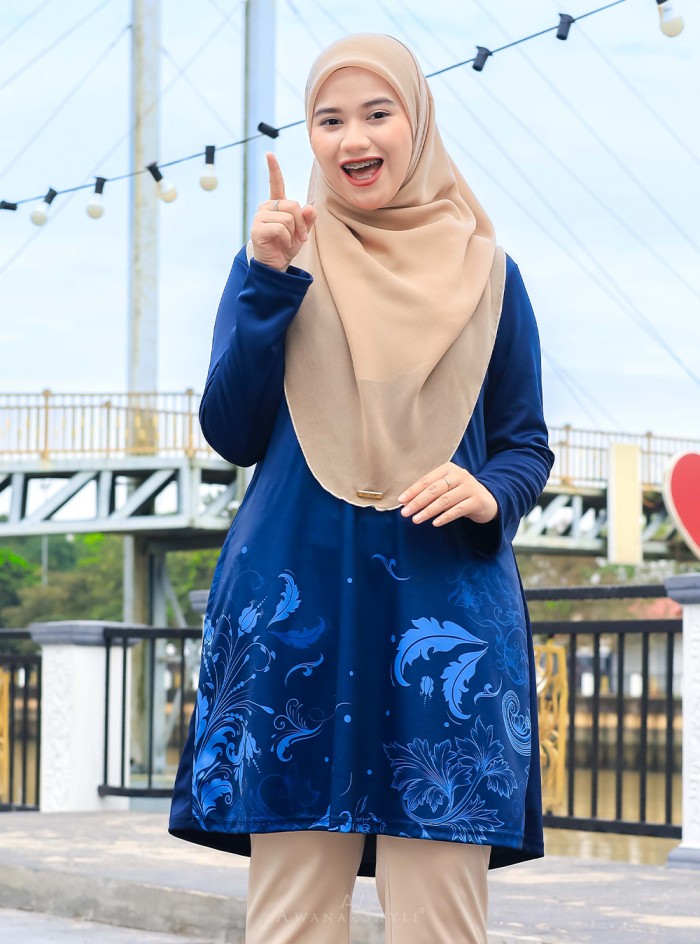 Nuha | Navy Blue
