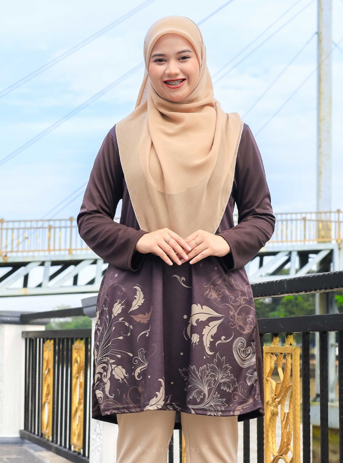 Nuha | Dark Brown