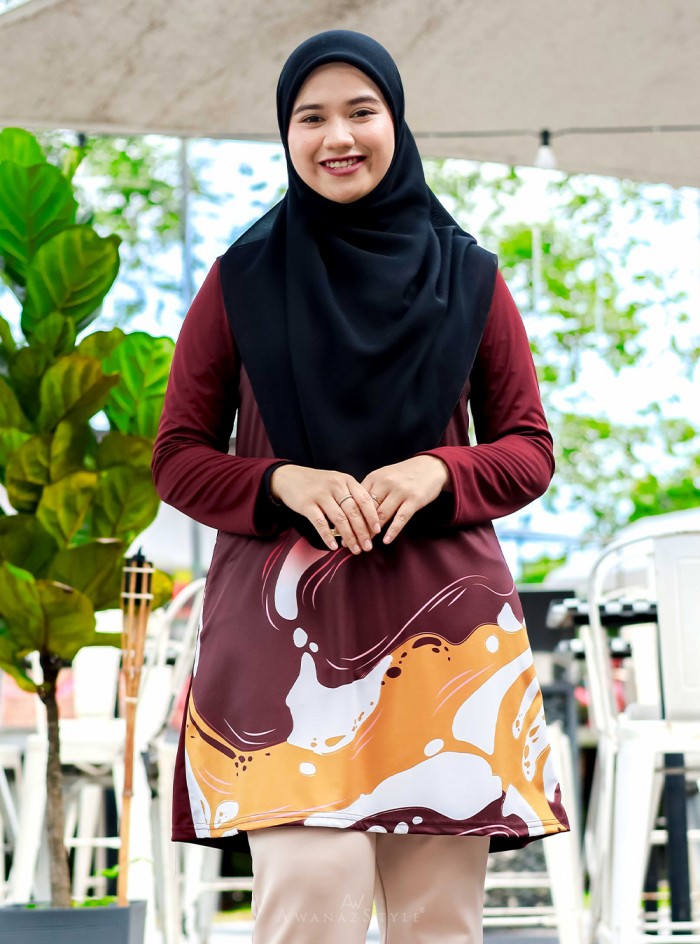 Taara | Burgundy Brown