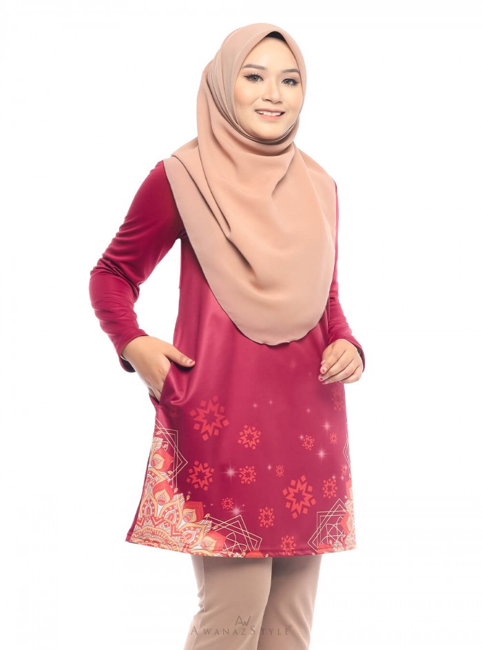 Hawa | Maroon