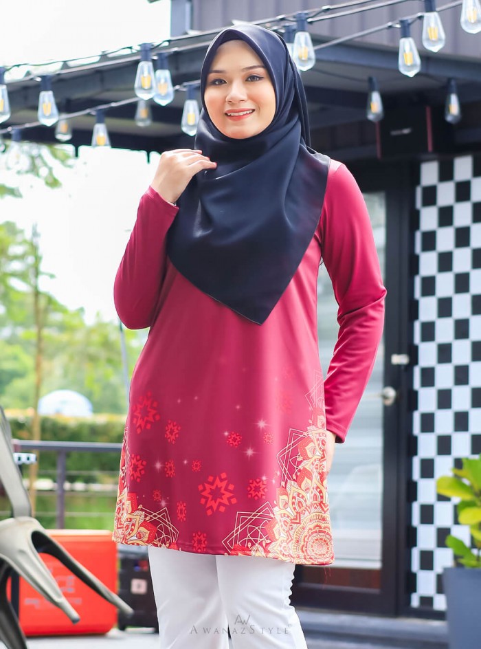 Hawa | Maroon