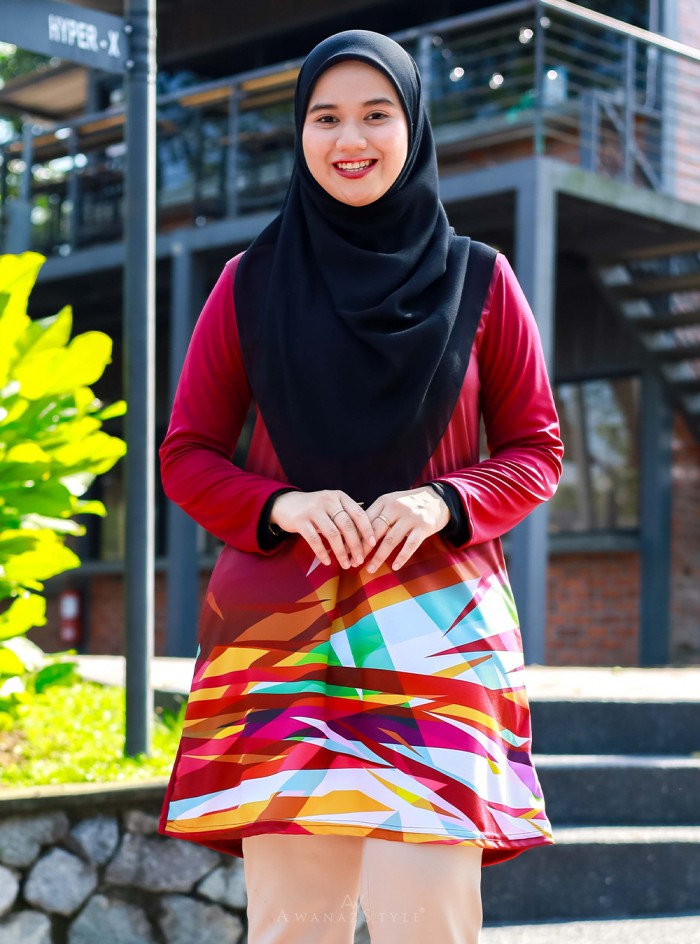 Tiara | Maroon