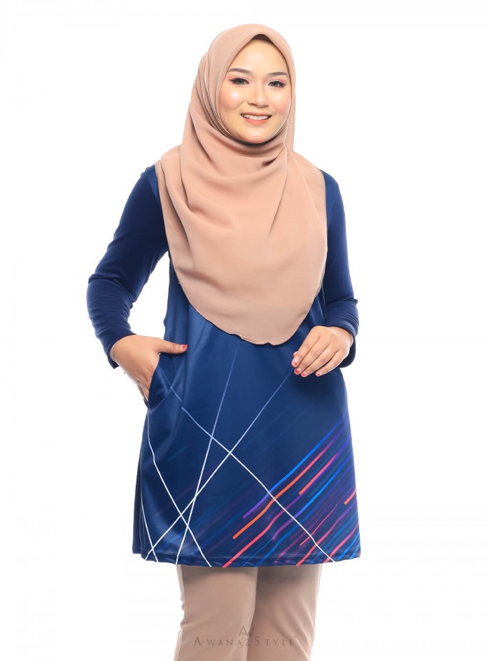 Alora | Navy Blue