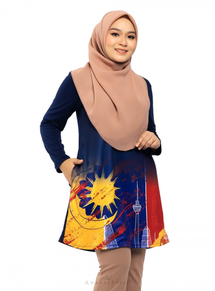 Suria | Navy Blue