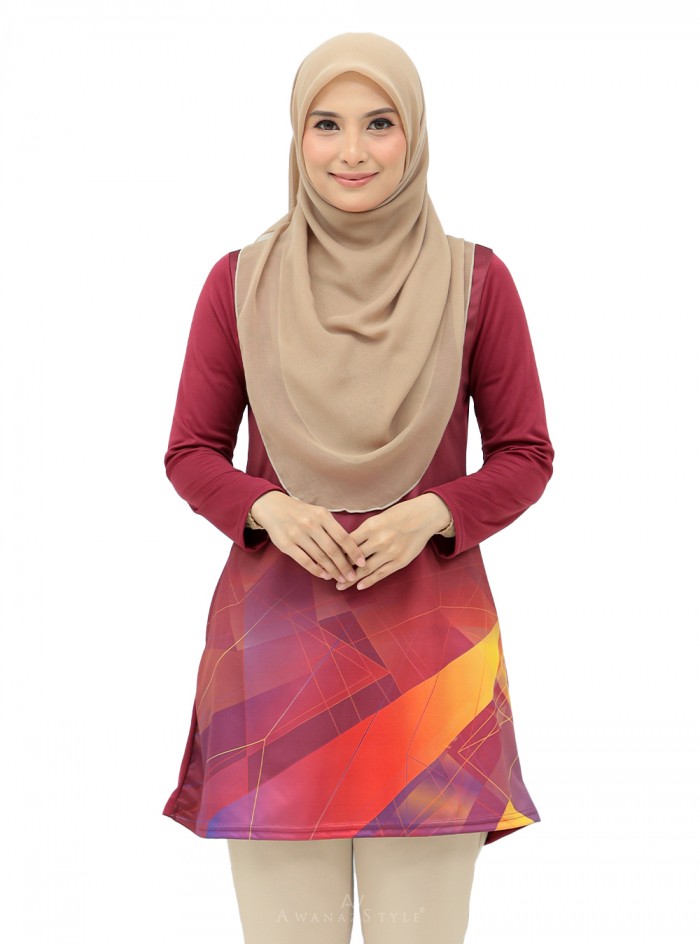 Haura | Maroon