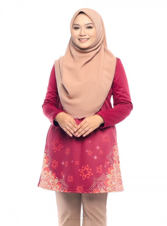 Hawa | Maroon