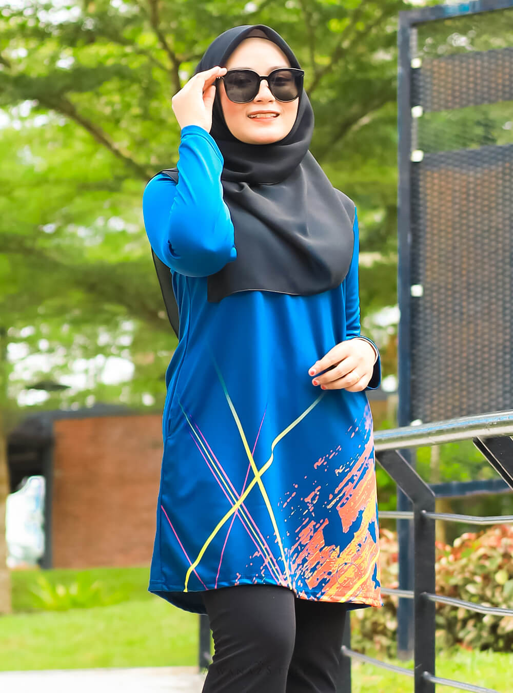 Awanazstyle | Muslimah With Fashion | Rama | Midnight Blue