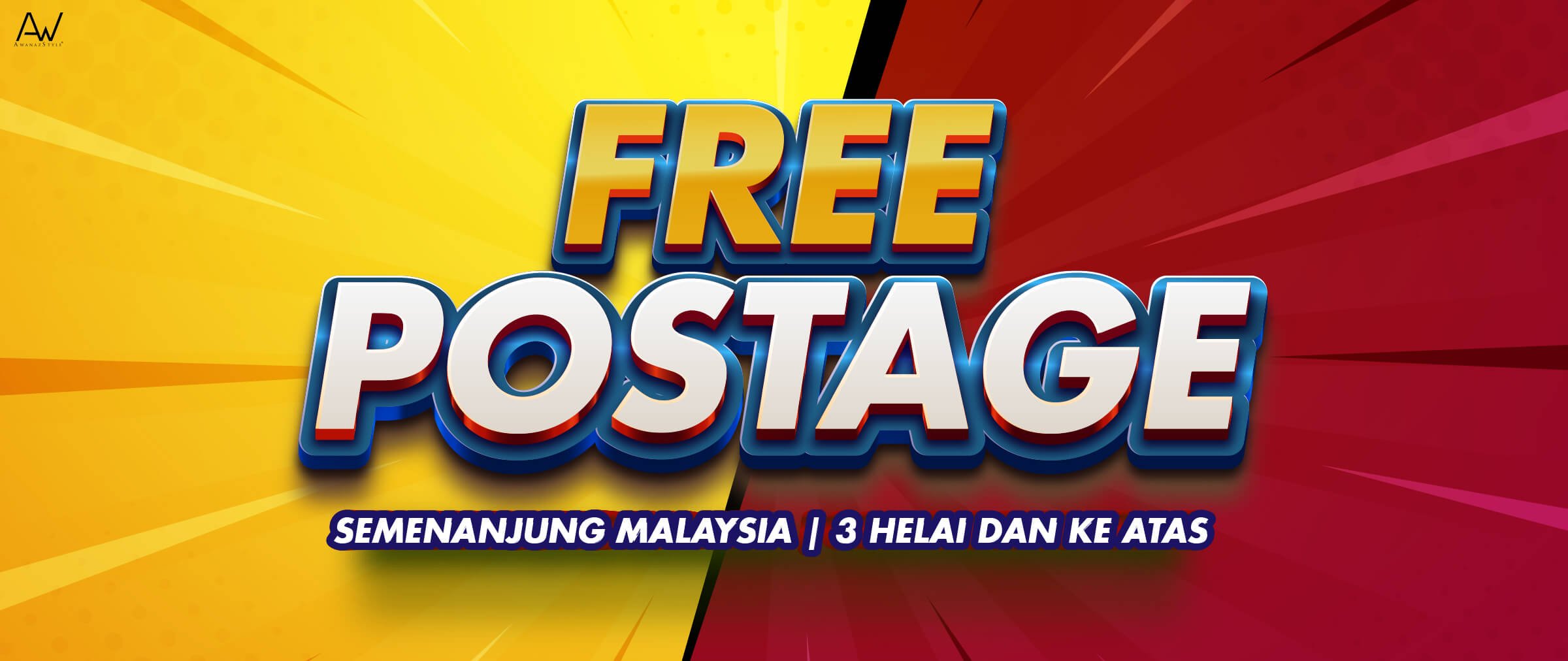 Buy 3 Free Postage